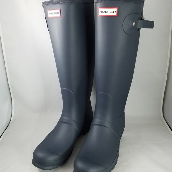 hunter wide leg rain boots